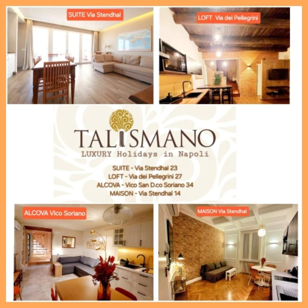 Talismano Luxury Suite & Loft & Alcova & Maison Napoli Eksteriør billede